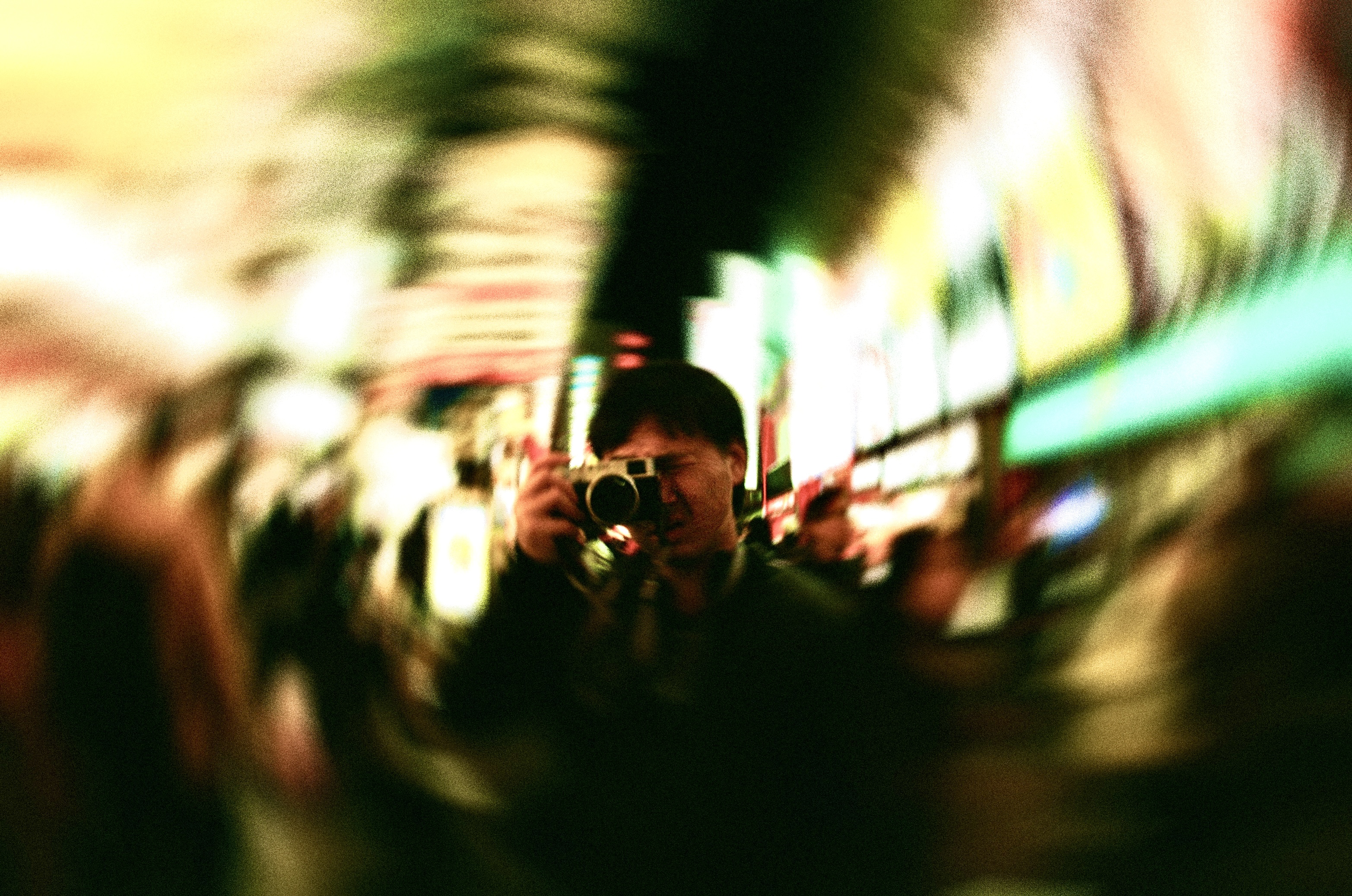 Market scene with motion