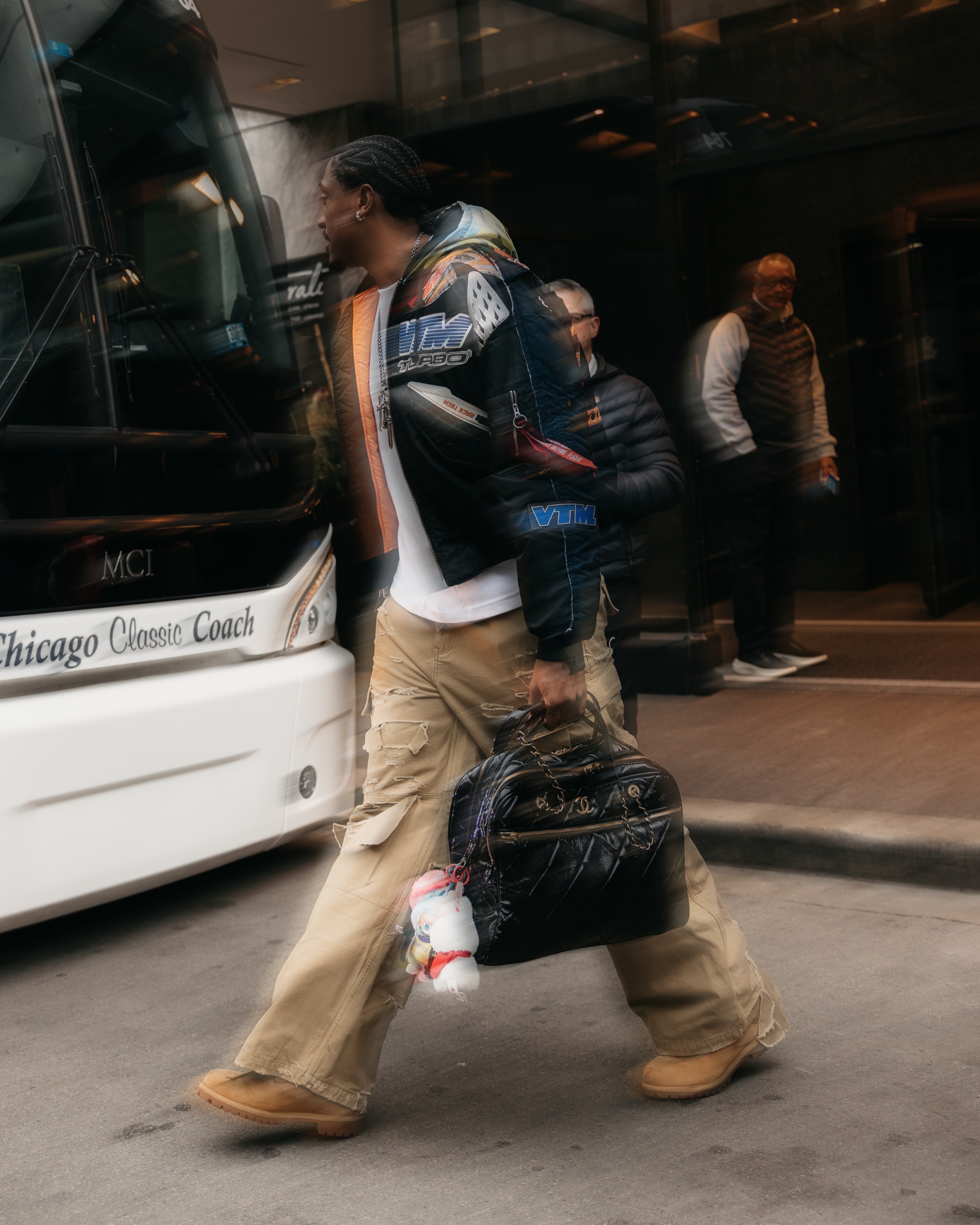 Street photography with drift